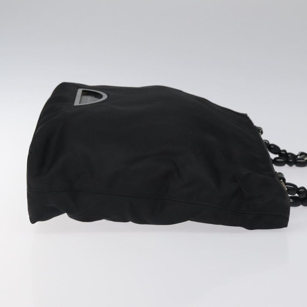 DIOR Tote Bag Nylon Black Silver - Picture 4 of 13